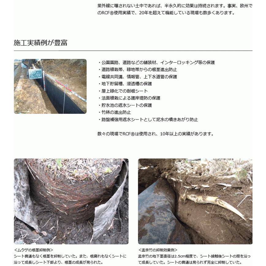 グリーンフィールド(/I) RCF防根・防竹シート 50cm×10m 1本 RCF420