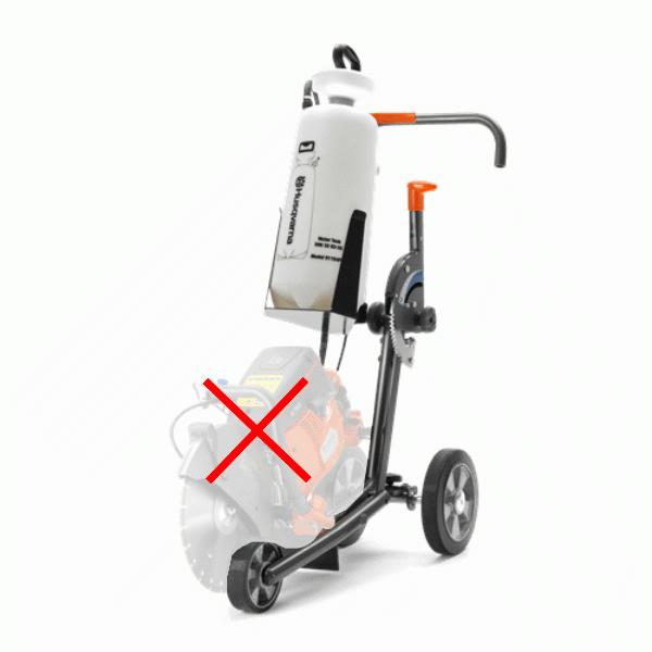 法人のみ 送料見積品 ハスクバーナHusqvarna(/A) KV7 カッティングキャリアー K760/K770用台車(P587768401) KV7の画像