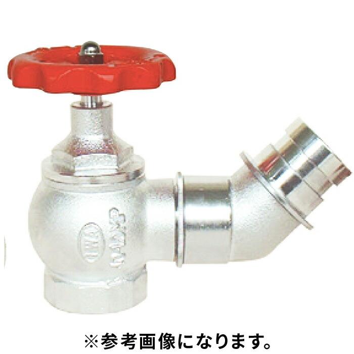 法人のみ 岩崎製作所 IWA (/AX) 消火栓 バルブ 認定合格品 差込式 50Ax180°BC 1.6 散水栓 06M5018B_2