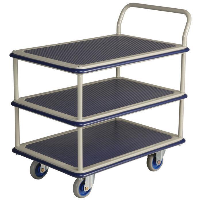 法人のみ 金沢車輛(/AO) 大型スチール台車(３段式) NHT-305 金沢車輌