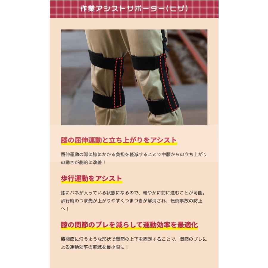 キングジム 作業アシストサポーター (ヒザ) サポーター/サポートウェア