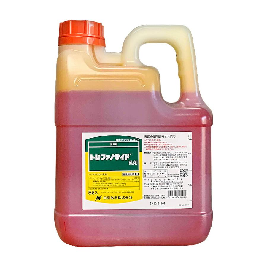 日産化学(/A) トレファノサイド乳剤 5L 畑作・野菜の雑草防除土壌処理