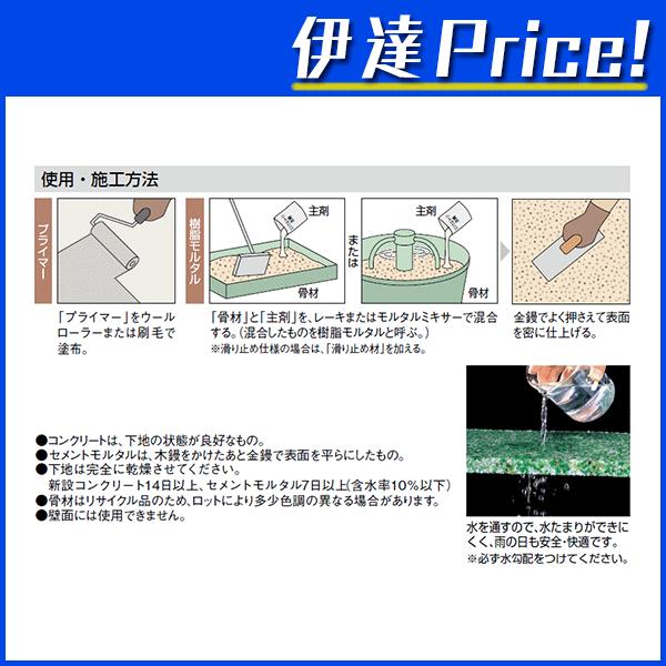 四国化成 舗装材 リサイクルガラス舗装材 リンクストーンＧ 3平方メートルセット(樹脂セット+G骨材) 選べる4色(夏用/冬用) (LS30-UG-S/W) (/I)の画像