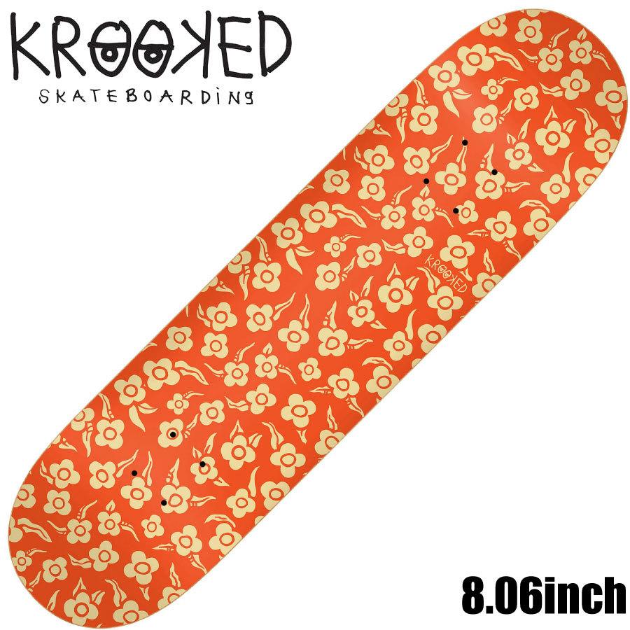 クルキッド デッキ スケートボード デッキ Krooked Deck Wild Style Flower 8 06 X 31 8 Deck スケートボード スケボー Skateboard デッキ 20sk8139 Proshopfreak 通販 Yahoo ショッピング