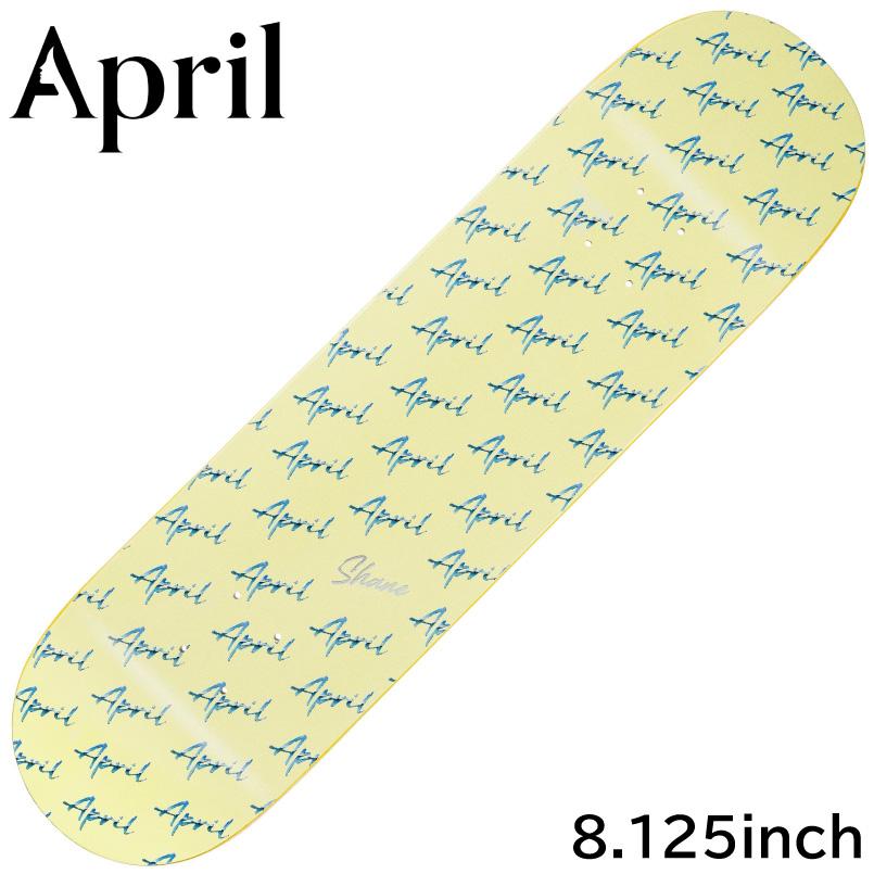 APRIL SKATEBOARDS エイプリル スケートボード デッキ SHANE O APRIL SKATEBOARDS エイプリル スケートボード デッキ SHANE O