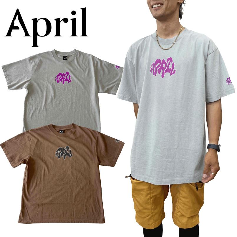 エイプリル APRIL アパレル HORIGOME YUTO 堀米雄斗 WARP TEE GREY