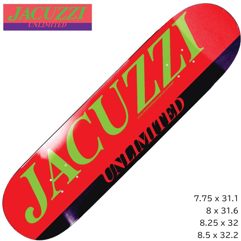 ジャグジー デッキ JACUZZI Flavor EX7 スケートボード スケボー DECK