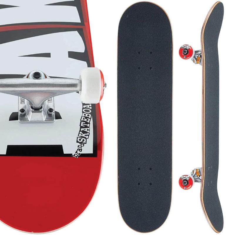 BAKER（ベイカー） デッキ コンプリート セット BAKER Brand Logo Red