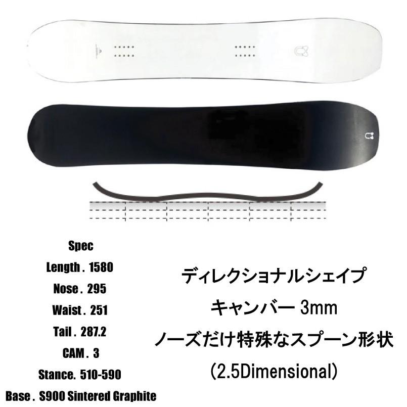 ウムラウト オールラウンド ディレクショナル UMLAUT ARTRIDE DIRECTIONAL 2nd 158 SNOWBOARD スノーボード  板 2021-2020 植村能成ディレクショナル