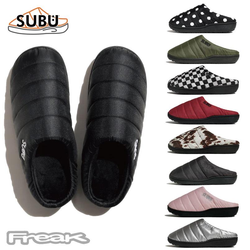 SUBU スブ サンダル＜ORIGINALS F-LINE＞スリッパ 冬のサンダル 2025FW