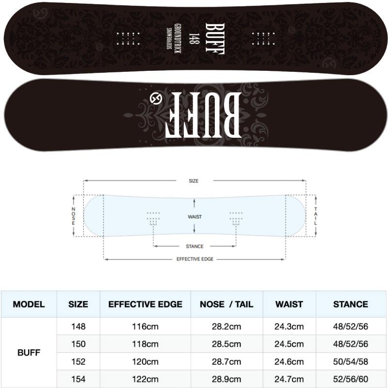 スノーボード 24-25 GTsnowboads BUFF 148cm - スノーボード スノーボード 24-25 GTsnowboads BUFF 148cm - スノーボード