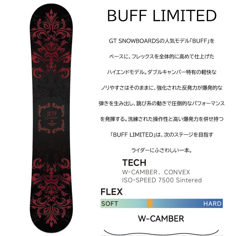 GT SNOWBOARDS BUFF LIMITEDジーティースノーボード バフ リミテッド