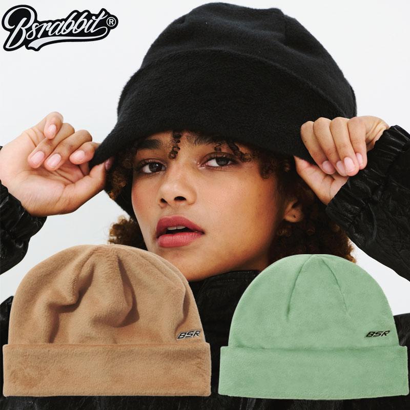 ビエス ラビット ビーニー BS RABBIT SOFT FUR BEANIE スノーボード