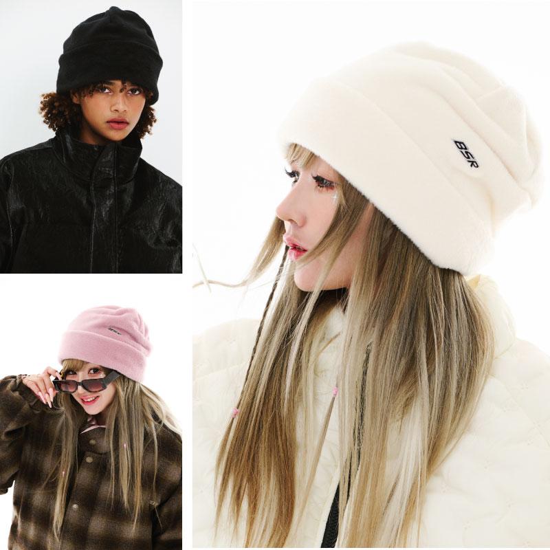 ビエス ラビット ビーニー BS RABBIT SOFT FUR BEANIE スノーボード