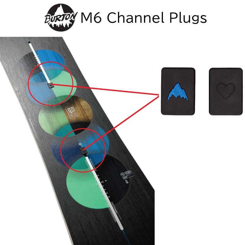 BURTON（バートン） 【B24】バートン ボード パーツ チャネル プラグ