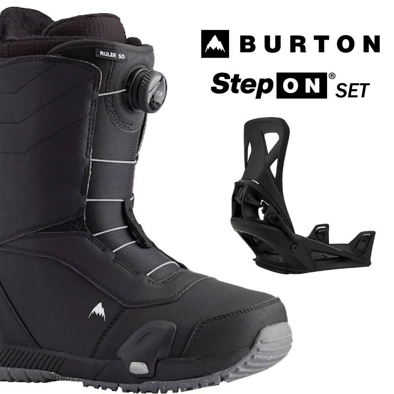 バートン ステップオン セット ルーラーステップオン Burton step on BINDING RULER STEP ON SNOWBOARD  スノーボード オールラウンドモデル パウダー ジャンプ : burtonsteponset : proshopfreak - 通販 - 