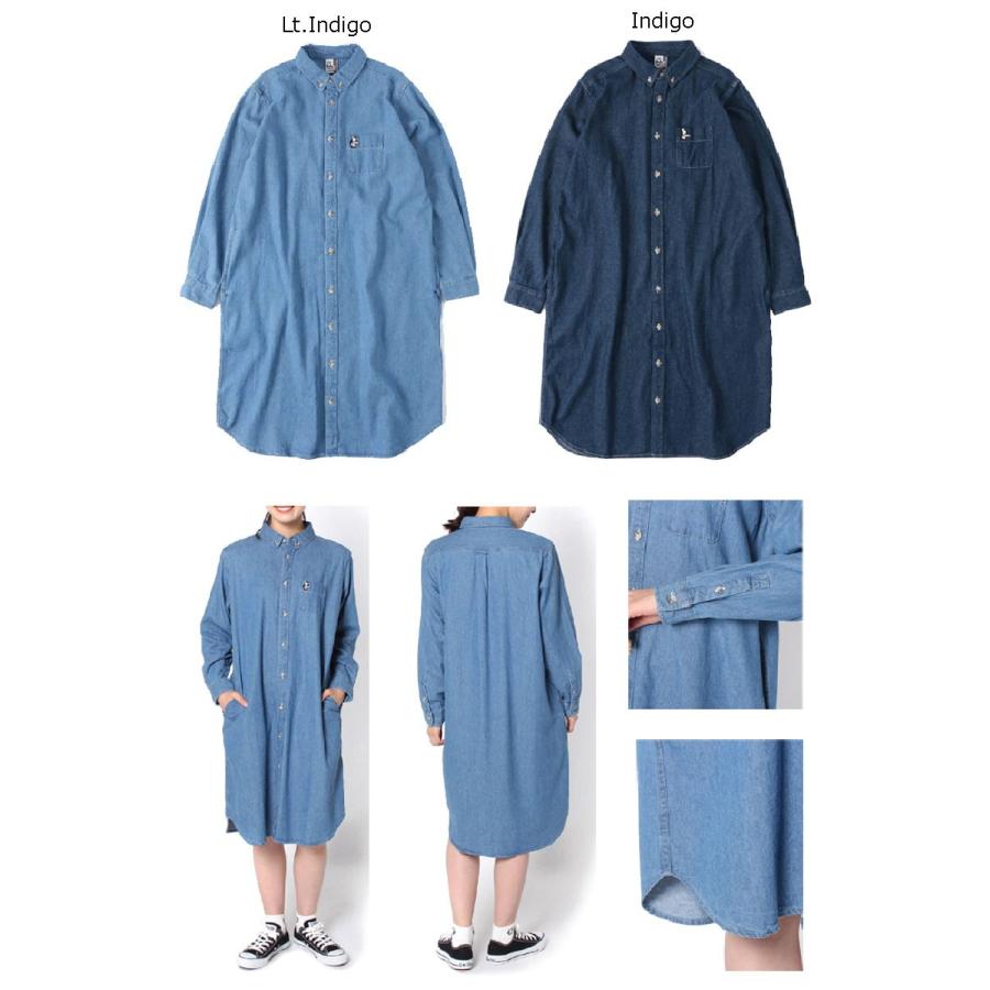 Chums チャムス レディース スカート Ch18 1122 Denim Shirt One Piece デニムシャツワンピース 取り寄せ品 Ch18 1122 Proshopfreak 通販 Yahoo ショッピング