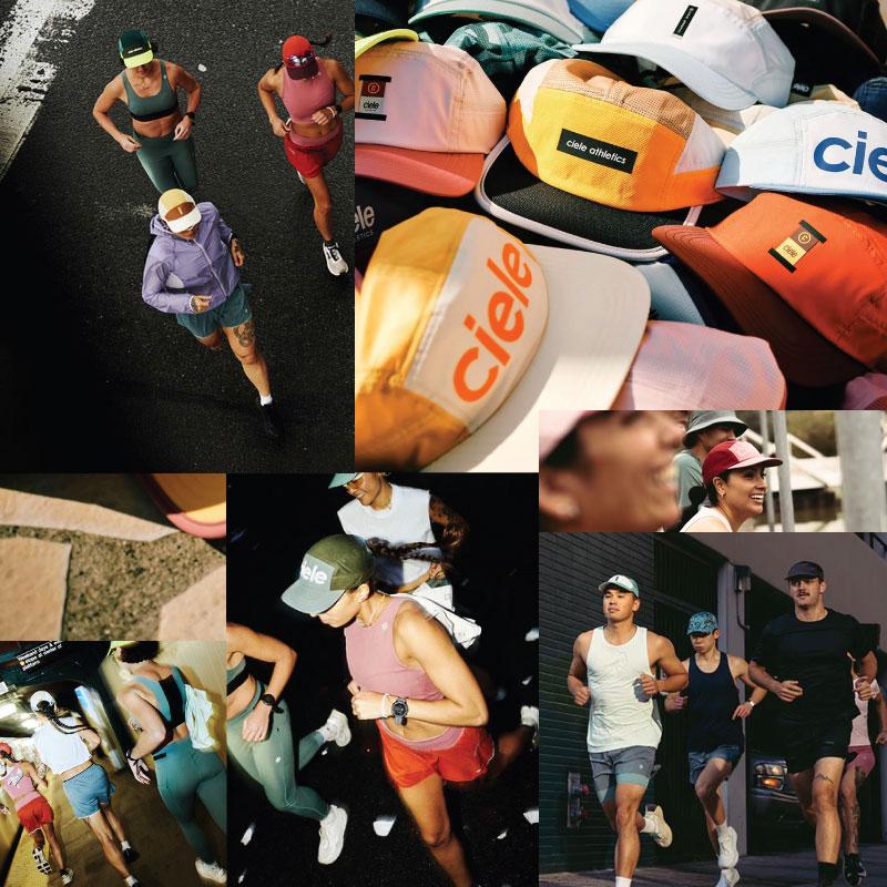 シエル キャップ アスレチックス ランニング ciele FSTCap SC EQ Frame