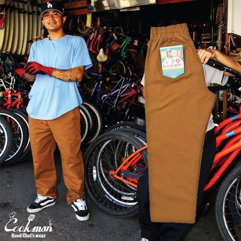 クックマン シェフパンツ セミワイド Chef Pants Semiwide Duck Canvas