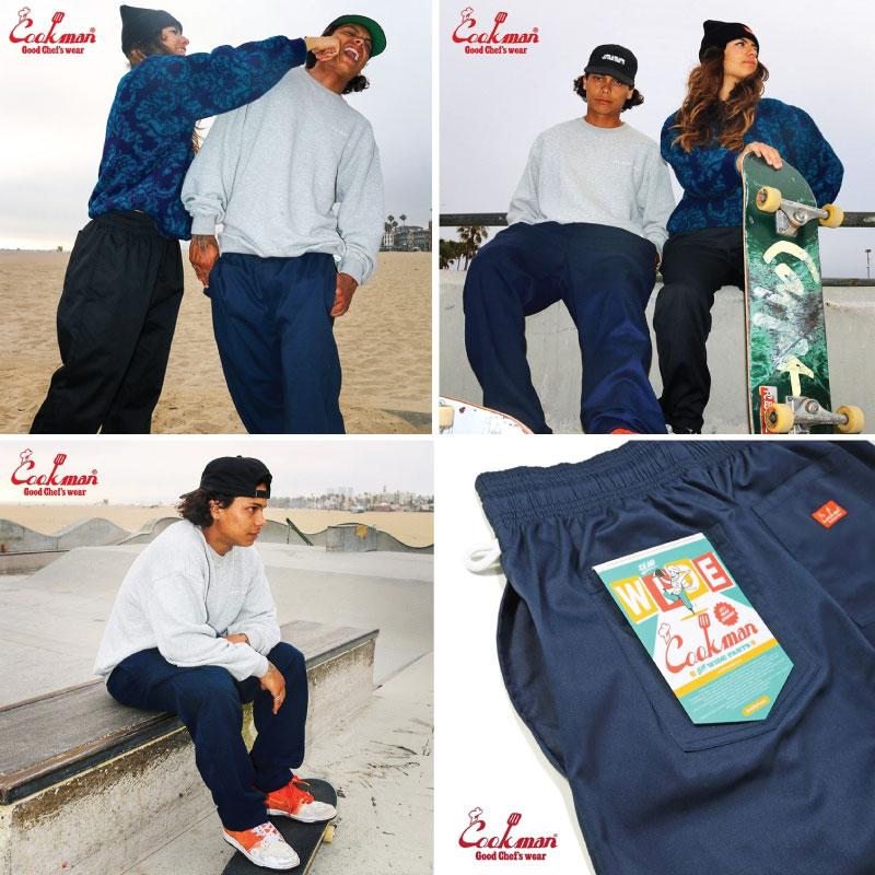 クックマン シェフパンツ セミワイド CookMan Chef Pants Semiwide