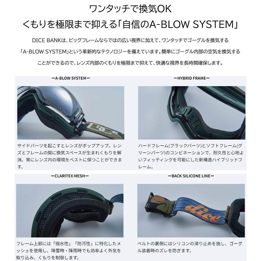 DICE ダイス ゴーグル バンク 調光レンズ 全天候対応 山本光学 DICE ダイス ゴーグル バンク 調光レンズ 全天候対応 山本光学