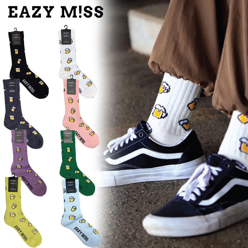 イージーミス ソックス ビールソックス スケートソックス EAZY MISS
