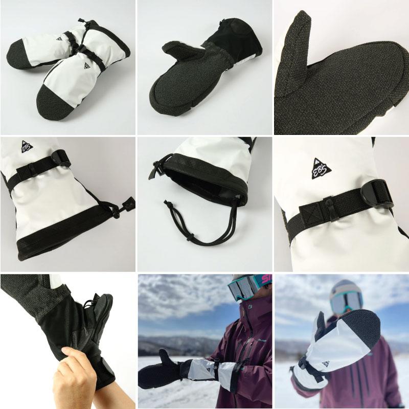 エビス スノーボード グローブ カービング オーバー ミット ストロング