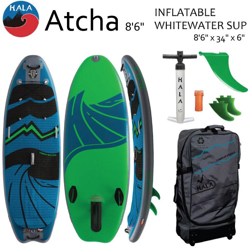 ハラ サップ アチャ Hala sup ATCHA 86 INFLATABLE WHITEWATER SUP