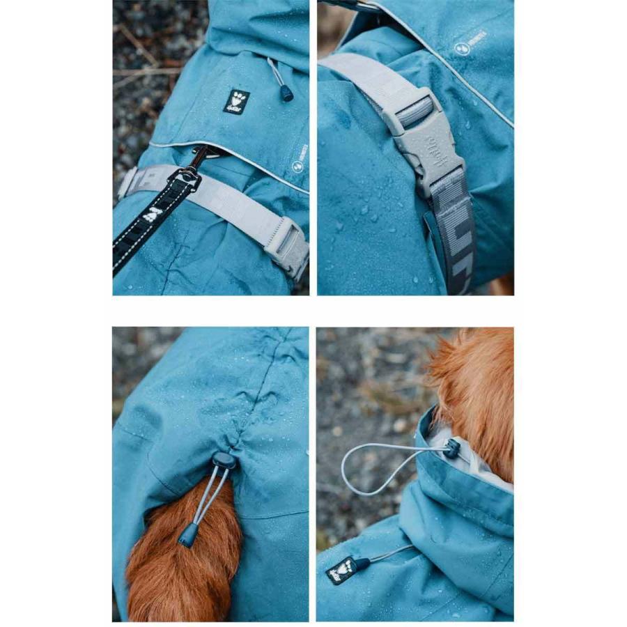 Hurtta フルッタ ドッグ用レインコート モンスーンコート 小型犬用