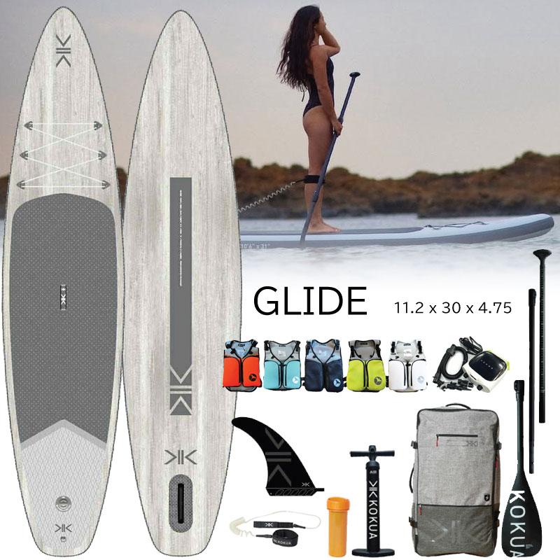 KOKUA GLIDE 11.2×30 サップ サーフィン sup コクア コクア サップ KOKUA SUP オールラウンド ツーリング モデル GLIDE 11