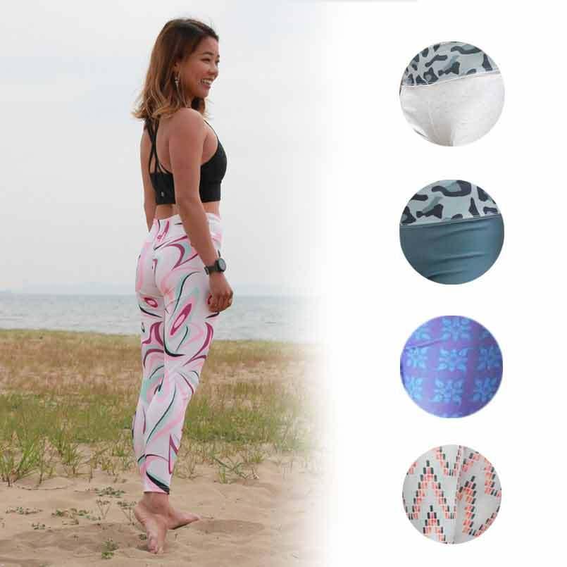 サップ レギンス ヨガ サップ Miss Kiss clothing Leggings レギンス YOGA SUP 水陸両用 ヨガ サップ スポーツに最適なレギンス レディース 女性用 ネコポス発送｜proshopfreak