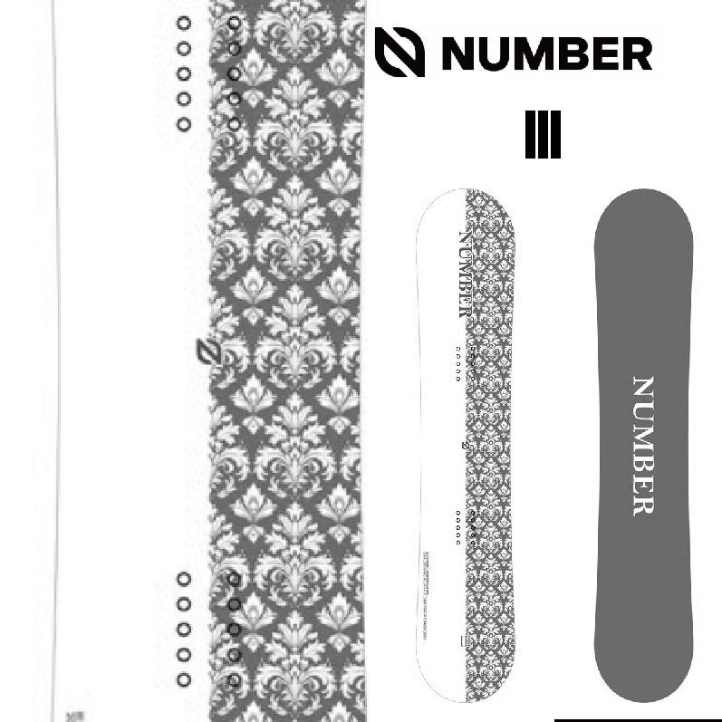 NUMBER SNOWBOARDS III（スリー）25-26 ナンバースノーボード グラトリ