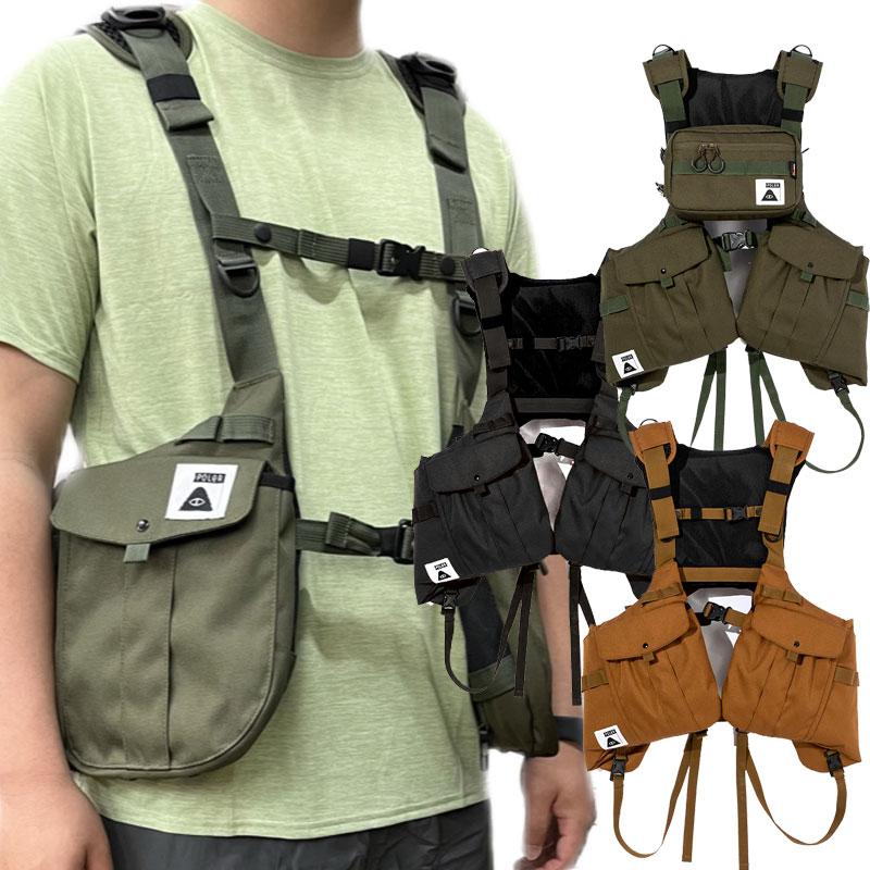 ライフジャケット ベスト ウェイクボード SUP キャンプ SUP ライフベスト ポーラー POLERCAMPVIBES FLOATING CORDURA