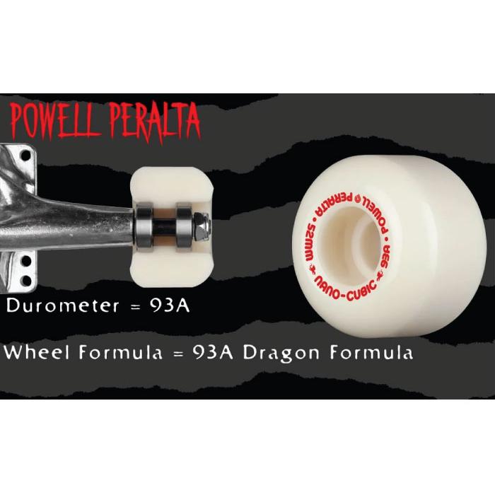 Powell Peralta Dragons パウエルウィール 53mm 93A POWELL（パウエル） パウエル・ペラルタ POWELL PERALTA 56mm x 36mm