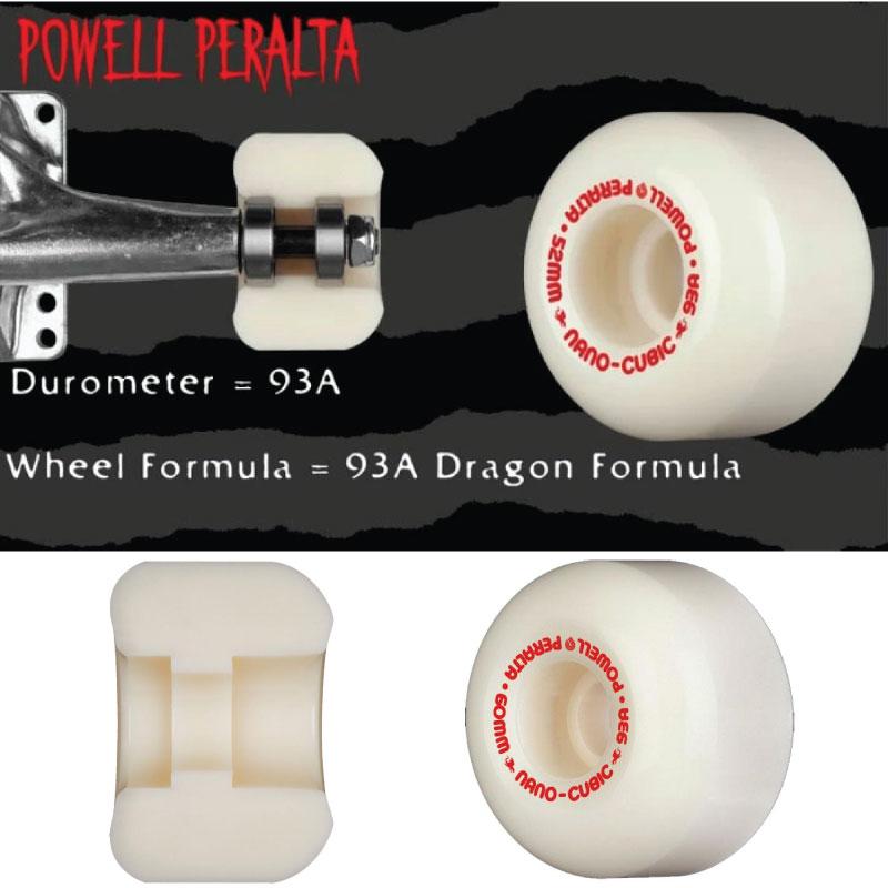 POWELL（パウエル） ドラゴン ウィール POWELL DRAGON NANO CUBIC 60mm