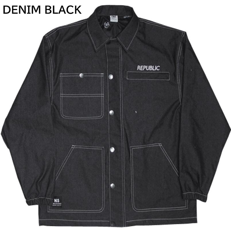 リパブリック ウェア デニムジャケット ハンティング コートジャケット REPUBLIC＆CO HUNTAING COAT JACKET ...