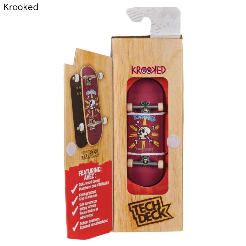 テックデッキ TECH DECK SKATEBOARDS PERFORMANCE REAL WOOD 指スケ