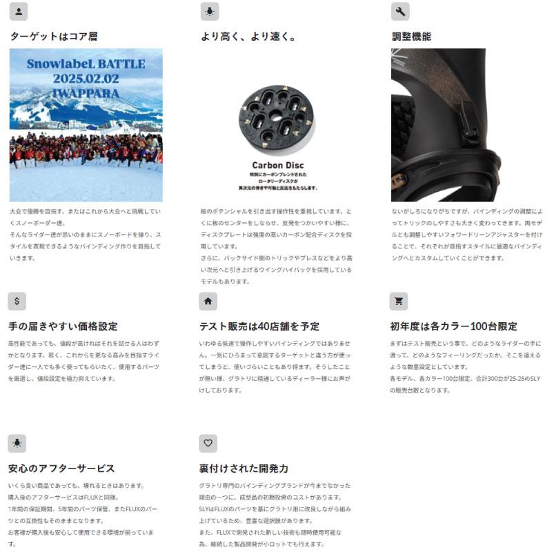 FLUX BINDINGS（フラックスバインディング） スライ ビンディング