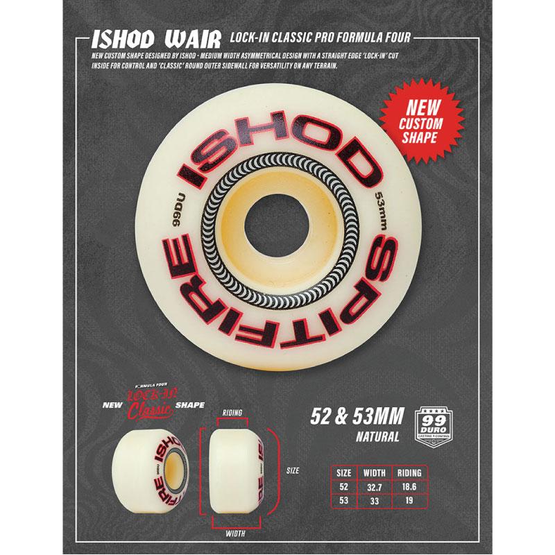 スピットファイアー ウィール SPITFIRE WHEEL ISHOD LOCK IN CLASSIC