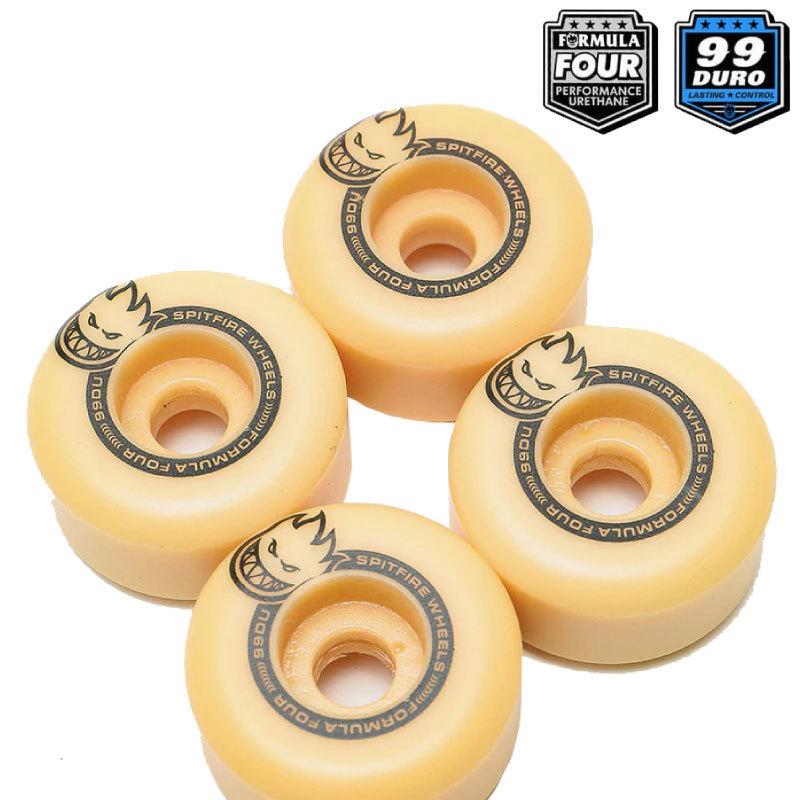 スケートボード Spitfire Wheels Formula Four 99 60mm スピットファイアー ウィール SPITFIRE WHEEL FORMULA FOUR F4 TABLETS