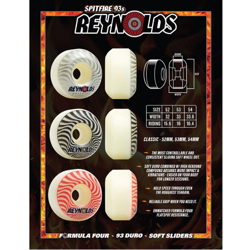 スピットファイアー ウィール SPITFIRE WHEEL F4 93D Andrew Reynolds