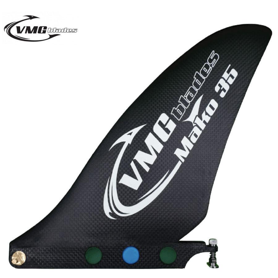 VMG Mako35サップ用カーボンフィン VMG blades Mako 35 ブイ エム ジー マコ フィンケース付き