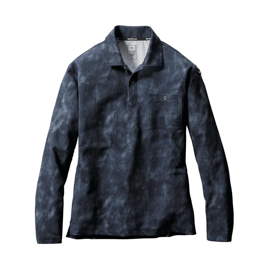 BURTLE（バートル） 665 BURTLE 長袖 ポロシャツ ドライメッシュ
