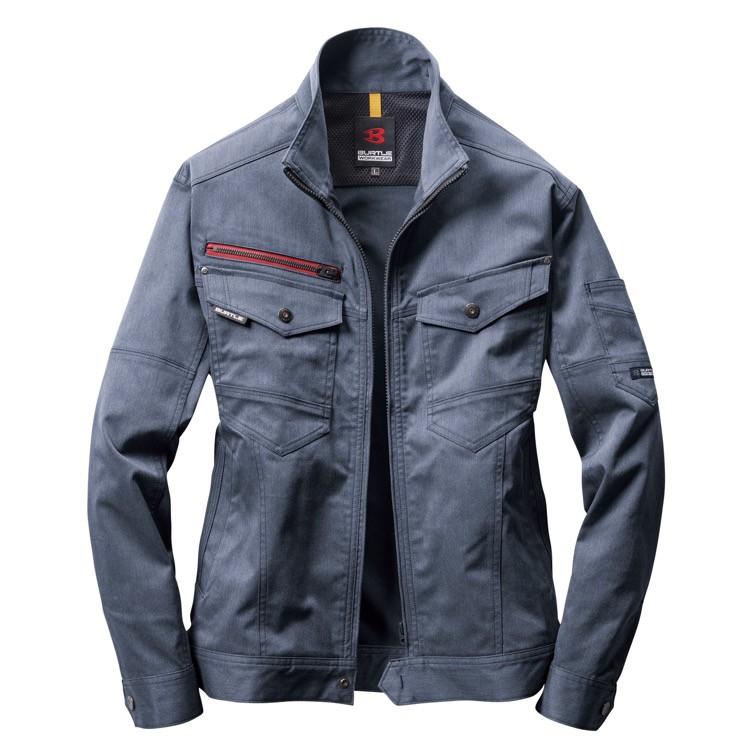 BURTLE（バートル） 7051 BURTLE T/Cストレッチツイル 長袖ジャケット