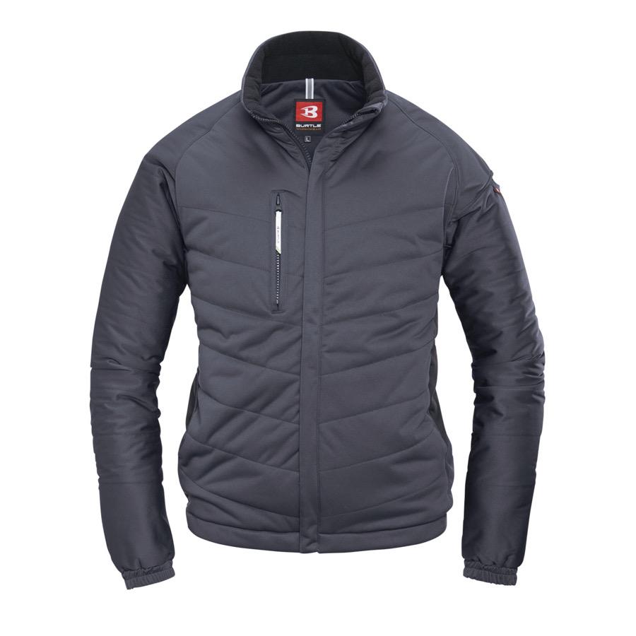 S*s様 撥水加工クリーニング済み　Burton 上下セット　グレー/ネイビー/ BURTLE（バートル） 7410 BURTLE 防風 ストレッチ 軽防寒 ブルゾン