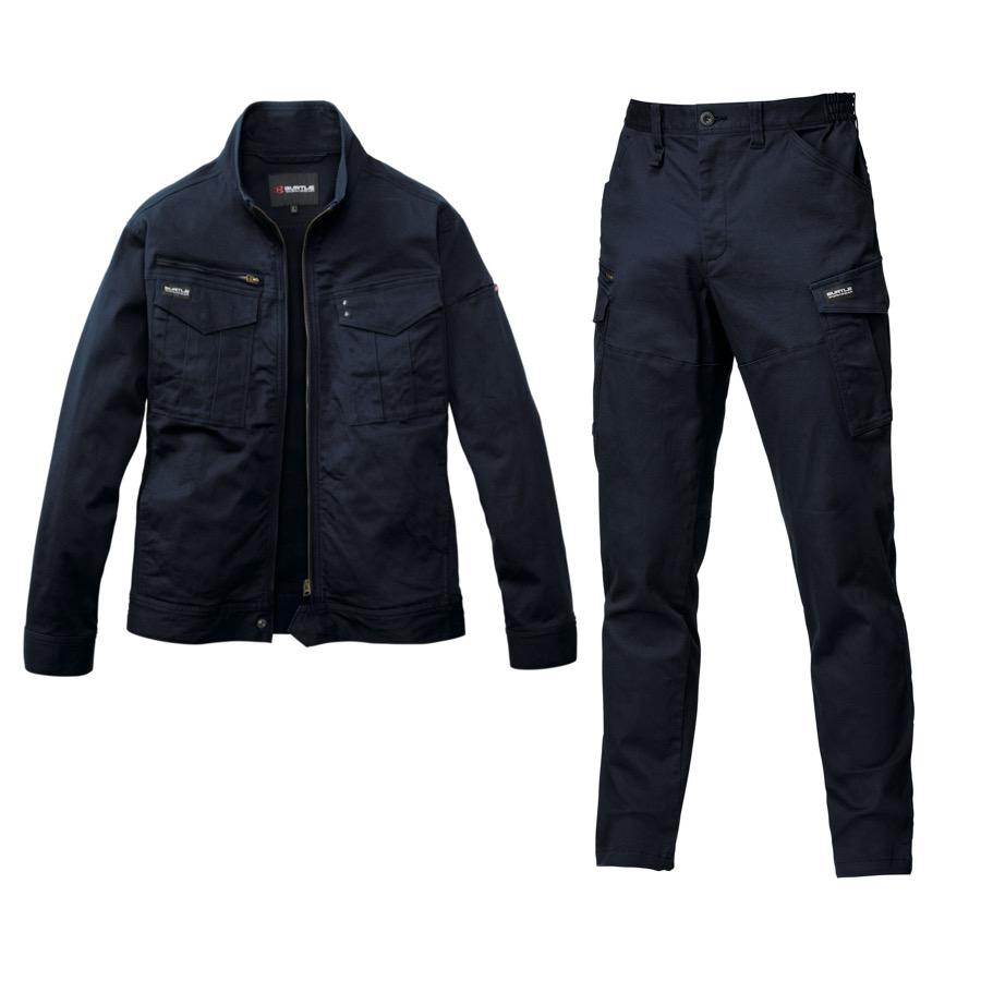BURTLE（バートル） 841 842 BURTLE ストレッチツイル コットン 上下