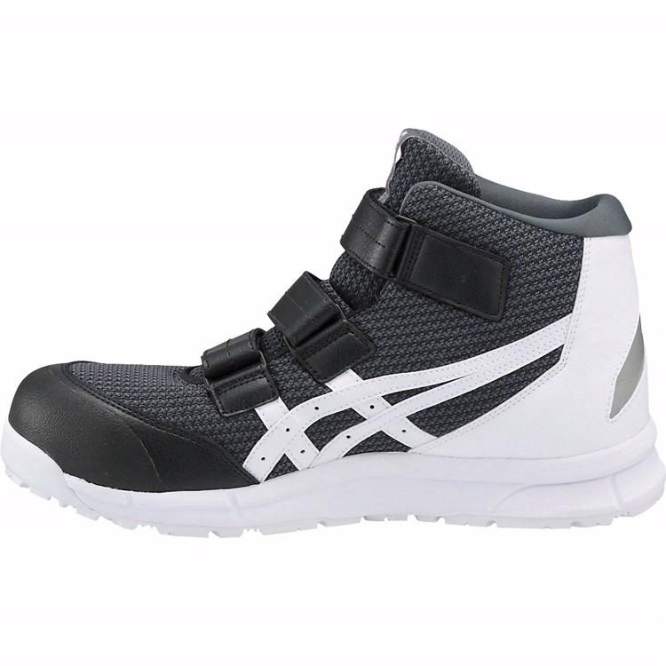 ASICS CP203 ハイカット安全靴 ブラック/ホワイト 25センチ ASICS CP203 ハイカット安全靴 ブラック/ホワイト 25センチ ASICS