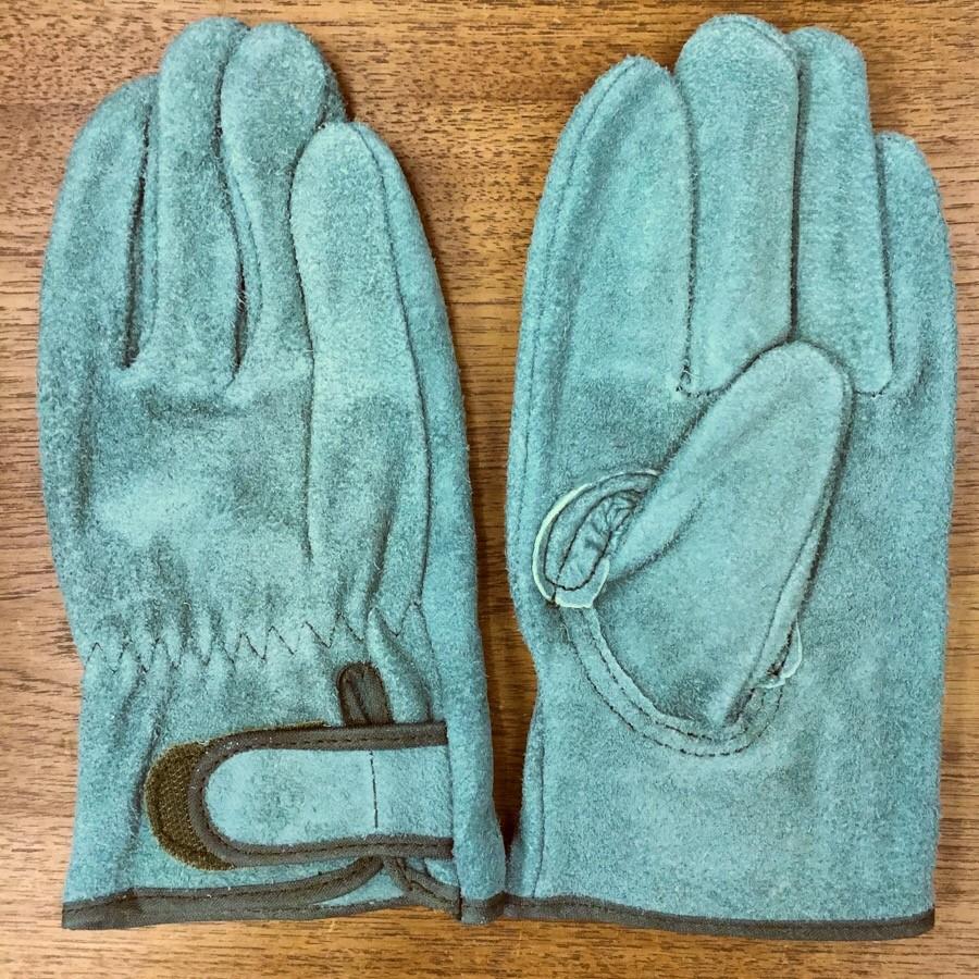 富士グローブ オイル33 マジック オイル加工 背縫 作業用 革手袋 天然