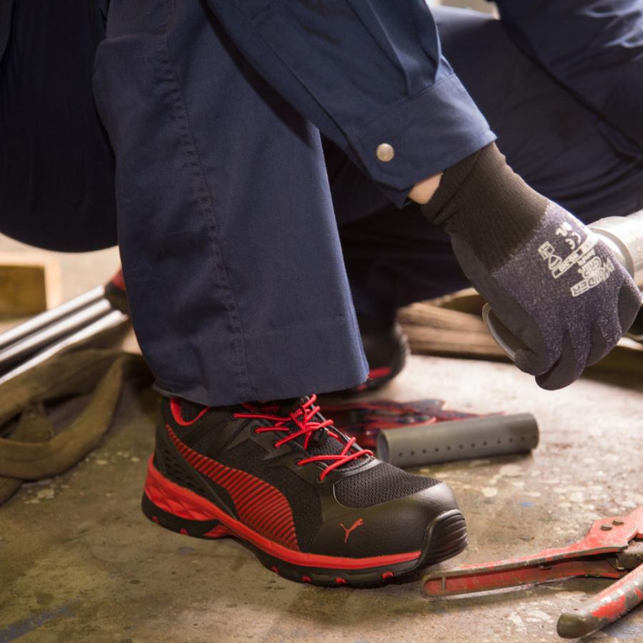 PUMA（プーマ） 安全靴 Fuse Motion 2.0 Red Low ローカット