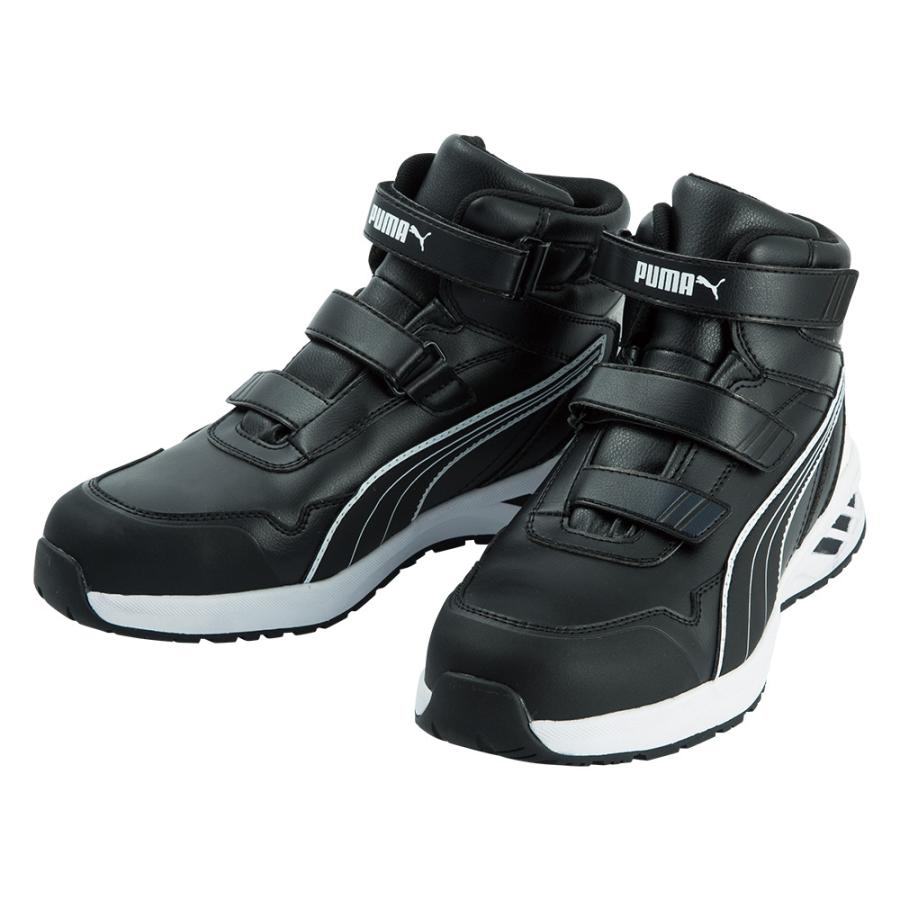 安全靴 PUMA Rider 2.0 Black Mid 28.0 EEE PUMA（プーマ） 安全靴 Rider 2.0 Black Mid ミドルカット セーフティ